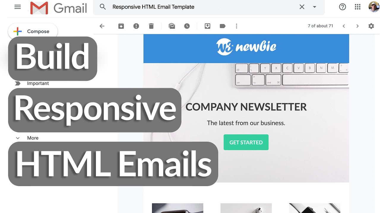code html ส่ง email Update Build Responsive HTML Email Templates with HTML Tables \u0026 CSS