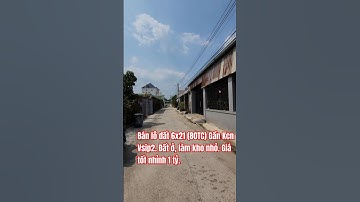 BÁN LÔ ĐÂT ĐỂ Ở GẦN KCN VSIP2 115m2(80TC). #batdongsan #datnenbinhduong #đấtvsip2