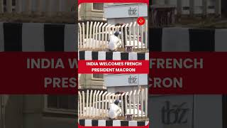 Mumbai Rolls Out Welcome As French President Macron Begins Four-Day India Visit