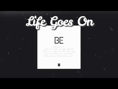 "life goes on by bts" but it's raining...