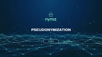 PSEUDONYMIZATION DEMO
