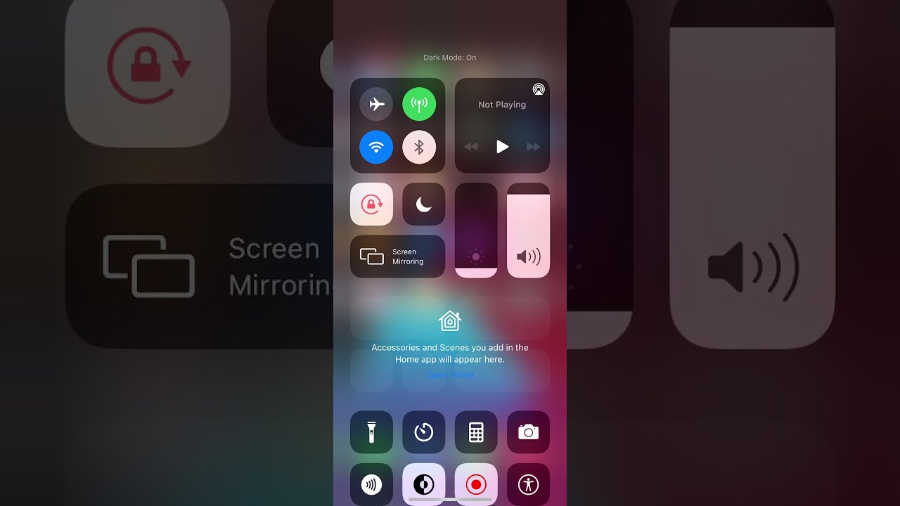 How To Remove Accessories And Scenes On Control Center IOS14
