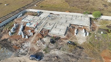 Building in Ghana Superstructure Block Work to lintel level | Ep-19 Project Noah #brightandclara