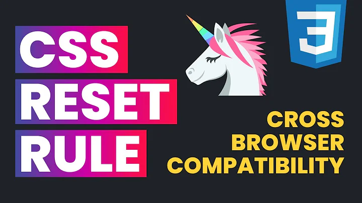 Most Important CSS Reset Rule | One Line To Make CSS Cross Browser Compatible | Learn CSS