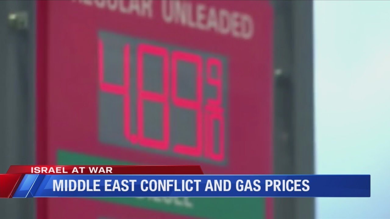 Middle East conflict and gas prices - YouTube