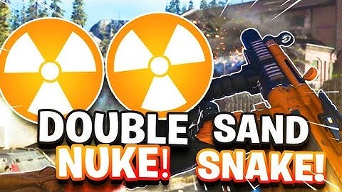 DOUBLE NUKE☢️☢️ with the "SAND SNAKE" mp5 Variant (BEST CLASS SETUP)