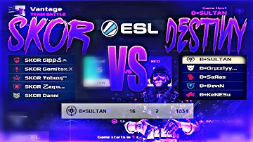 MC5 ESL RED January Finals | Destiny vs Skor (op carry)