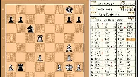chess tactics the art of endgame1(Rubinst...  Capa...