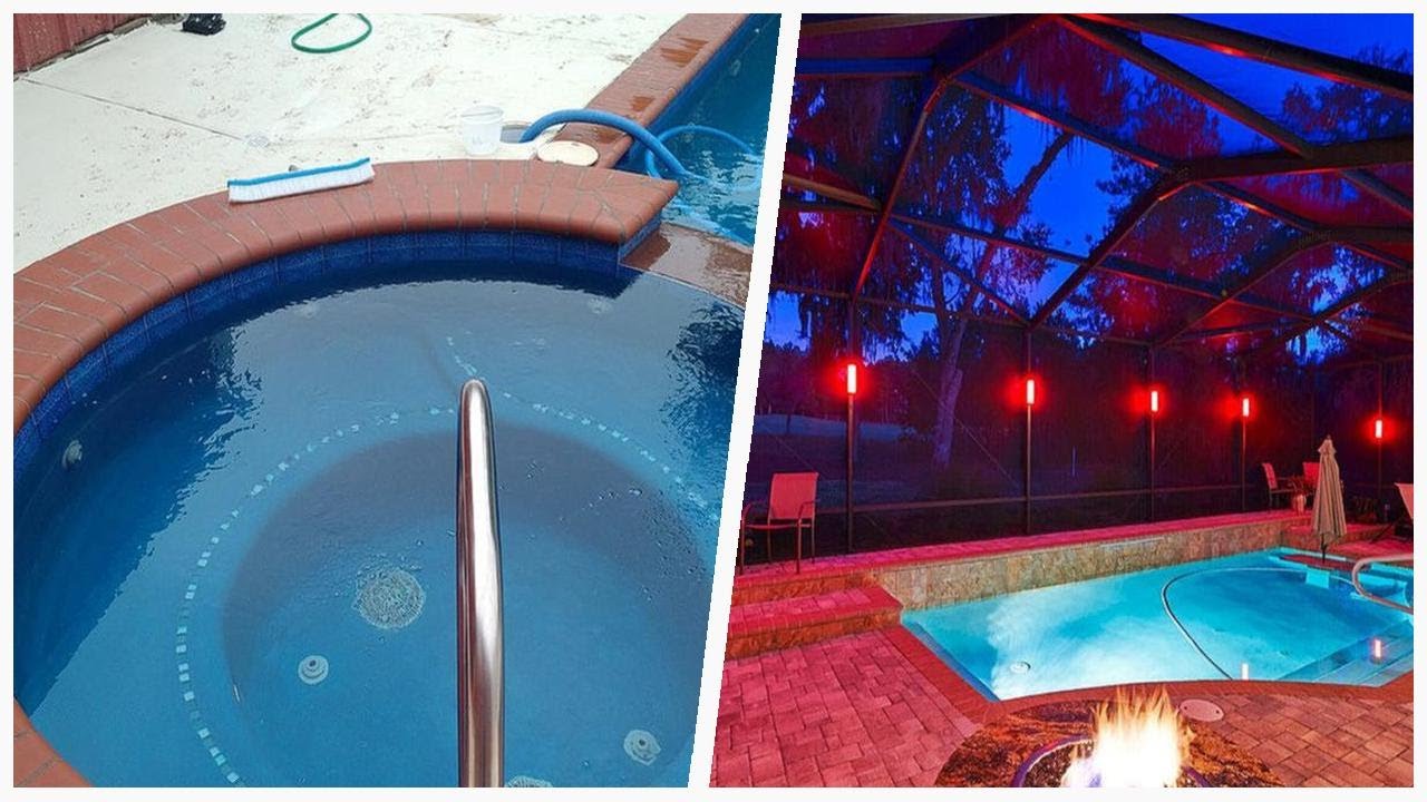 75 Red Backyard Pool Design Ideas You'll Love 😊 - YouTube