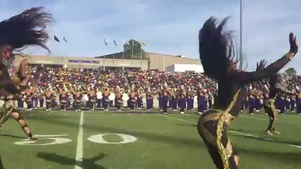 Alcorn Halftime show ft the Dancing Dolls 20152016 YouTube