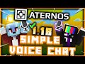 Simple Voice Chat 1.18 How To Install On Aternos Server 1.18