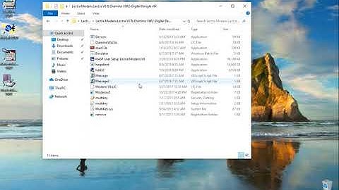 Lectra Modaris V8 & Diamino V6 SP4 x64 bits Install