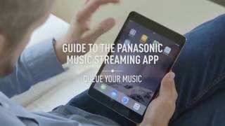 Panasonic Music Streaming App:  Queue Your Music screenshot 4