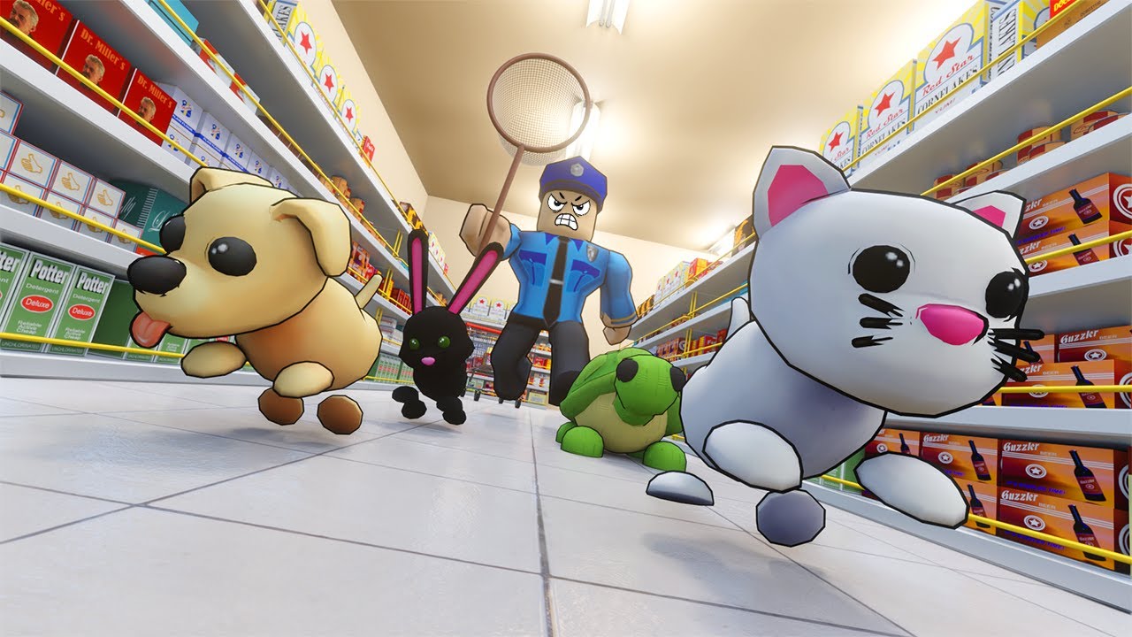 Kabur Dari Penjaga Hewan! - Roblox Pet Escape 2