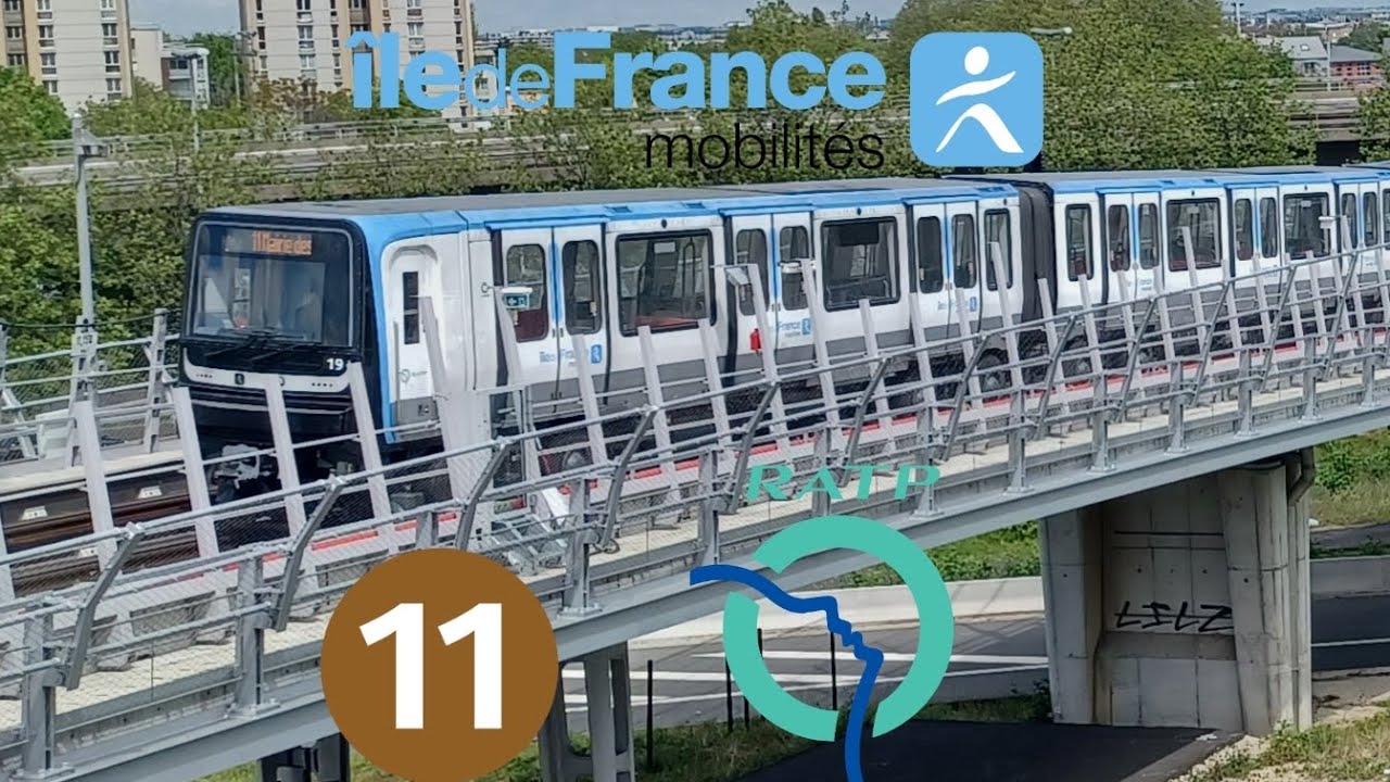[RATP]Marche a Blanc des MP14CC/MP59 sur le Viaduc à Coteaux-Beauclair ...