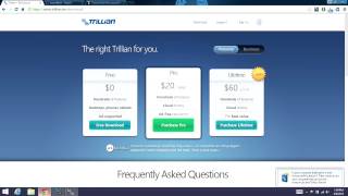 Trillian IRC Client and Twitch Stream 1 screen