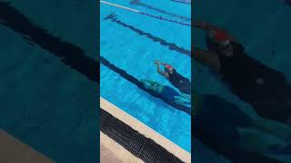 شاهد السباحة بالزعانف في الاعماق #trending #swimming #finswimming #shortvideo #dnf #specialneeds