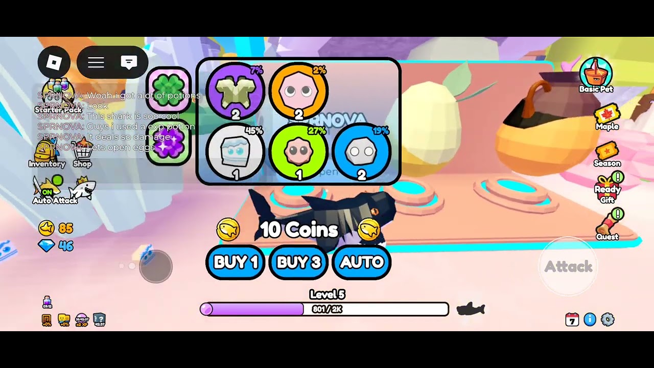 Angry Shark Evolution 🧬🧬🧬 (part 1)