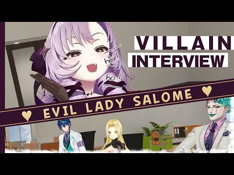 Salome Villain Audition [Hyakumantenbara Salome/Leos Vincent/Joe Rikiichi/Luis Cammy / Nijisanji]