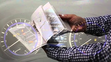 2016 Infiniti Q50 -  Warning and Indicator Lights