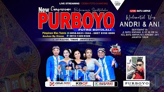 LIVE 🔴CAMPURSAARI PURBOYO 0858 8031 1844 // RESEPSI PERNIKAHAN ANI & ANDRI //PURBOYO AUDIO