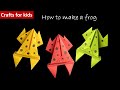 How to make a frog crafts for kids