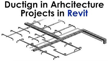 Ducting in Architecture Projects in Revit Tutorial
