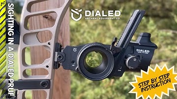 Sighting In A Dialed Prüf | Step By Step Instructions
