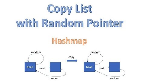 Copy List with Random Pointer