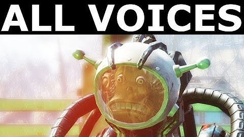 Fallout 4 Automatron - All Automatron Voices