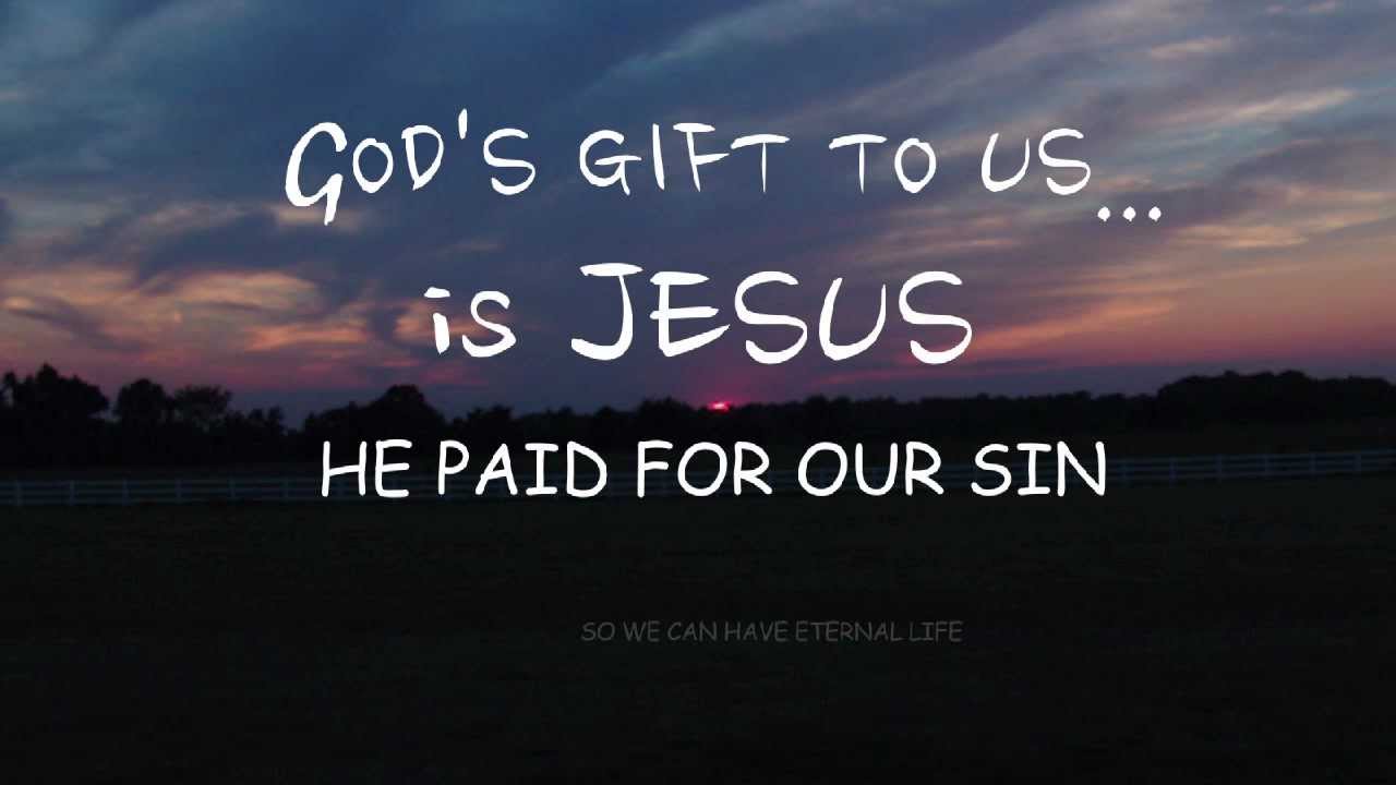 God's free gift