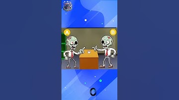 which zombie lost his eye? #riddlechallenge #brainriddle #riddlewithanswers #shorts #trivia