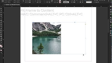 Adobe InDesign | Fit Frame to Content