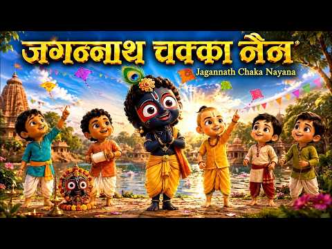 Jagannath Chaka Nayana Kids Version | जगन्नाथ चक्का नैन नीलाचल वाले | Kids Jagannath New Song