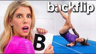 Pick A Letter, Do The Gymnastics Trick