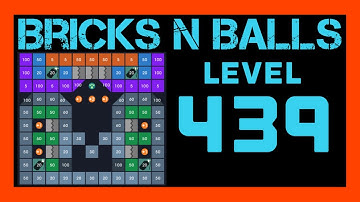 Bricks N Balls Level 439                No Power-Ups