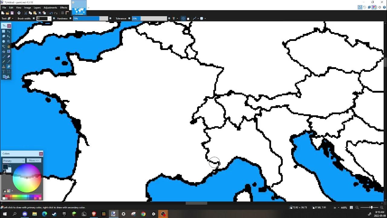 How to draw borders on YouTube