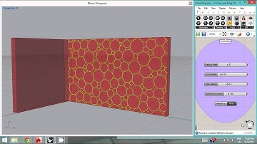 Circle Packing on a wall-test