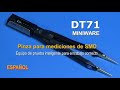 Revisión de producto Minipinzas digitales DT71 / Componentes SMD requieren nuevos equipos de prueba