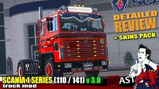 ["ETS2", "Euro Truck Simulator 2", "truck mod SCANIA 1 Series 110 141 v3.0"]