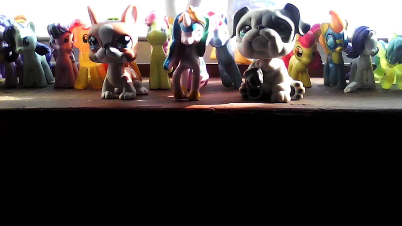 mix toys lps with ugly PET SHOP & mlp