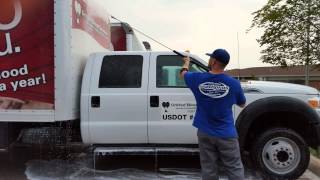 Washpros in Fargo North Dakota power washing a fleet screenshot 4