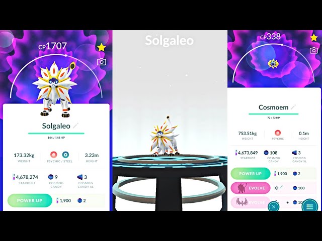 Wednesday: on Ultra Sun & Ultra Moon - Shiny Solgaleo & Lunala + Pokémon GO  - Update -  News