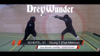 Drey Wunder Lernhilfe - Scheitelhau - Begleitvideo Zur Hema Codex Artikel Scheitelhau