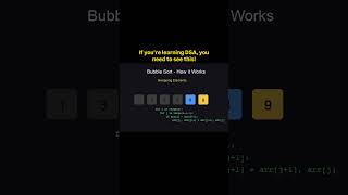 Bubble Sort Visualization in Python | Step-by-Step Sorting Animation 🔥#shorts#viral#trending#explore