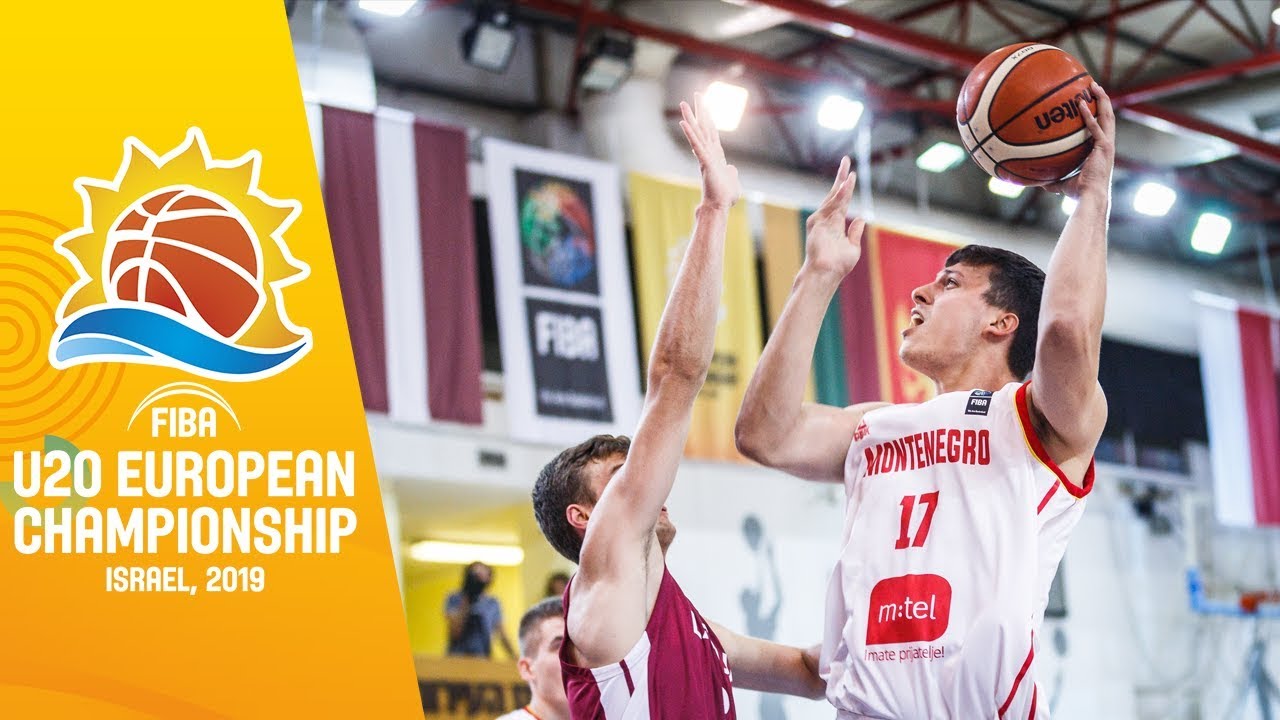 Montenegro v Latvia - Full Game - FIBA U20 European Championship 2019 oceania insignia