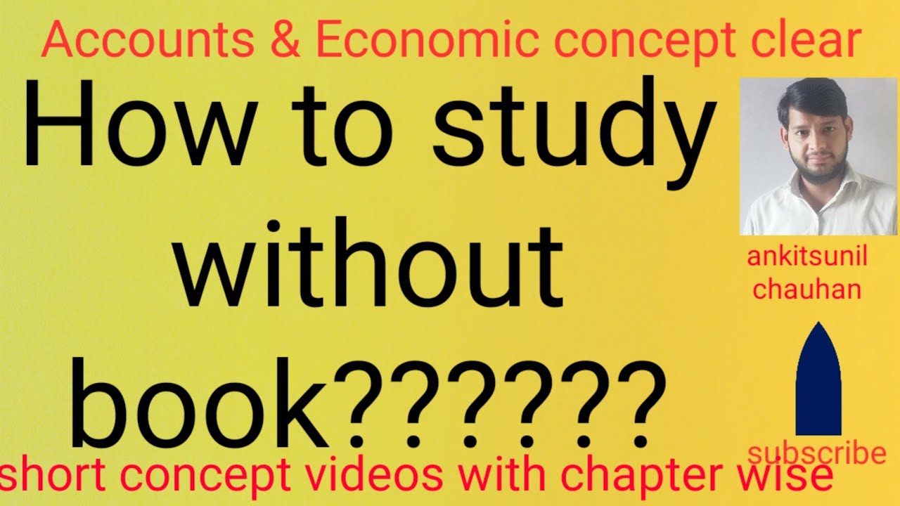 How to study without book? YouTube