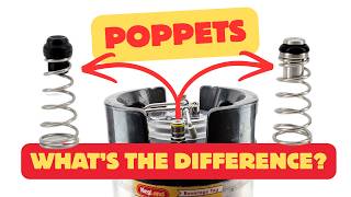 New Blacked Eyed Poppets! Better chemical resistance, more sanitary, UV stable, & laminar flow
