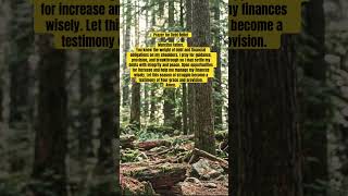Prayer for Debt Relief