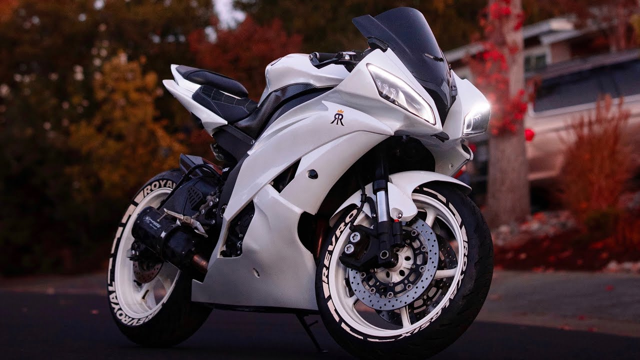 Yamaha R6 2007 White